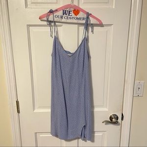 Abercrombie Blue Print Slip Dress